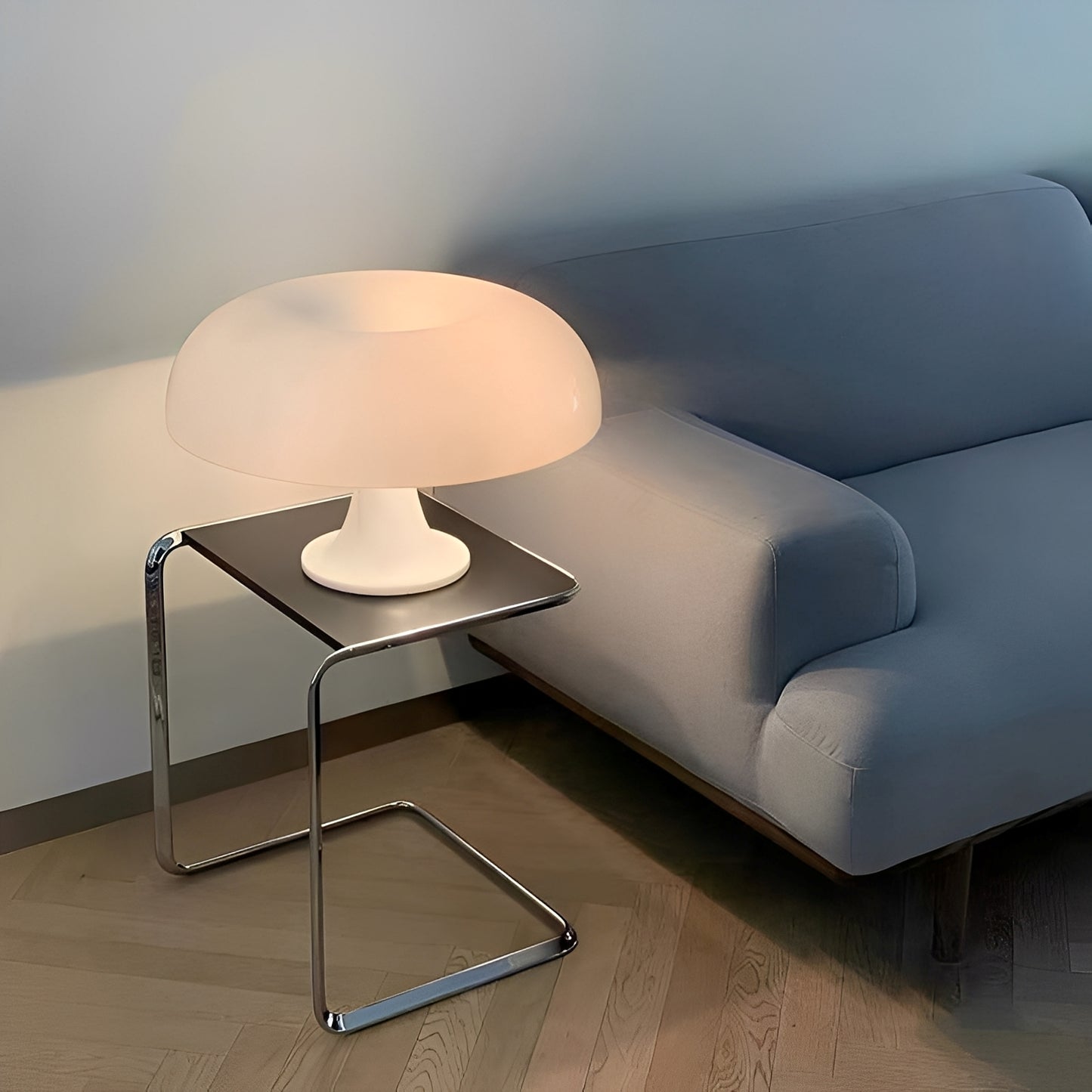 Myla – Retro-Pilzlampe im Nordic Design