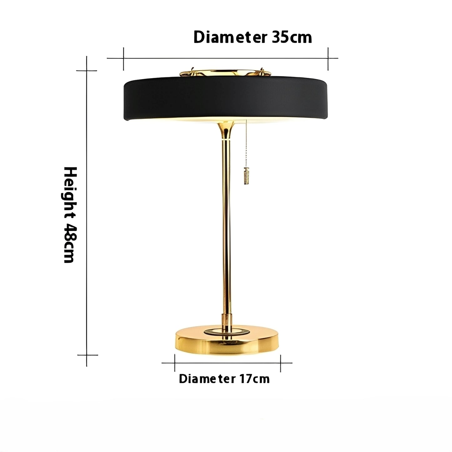 Isla – Moderne Nachttischlampe