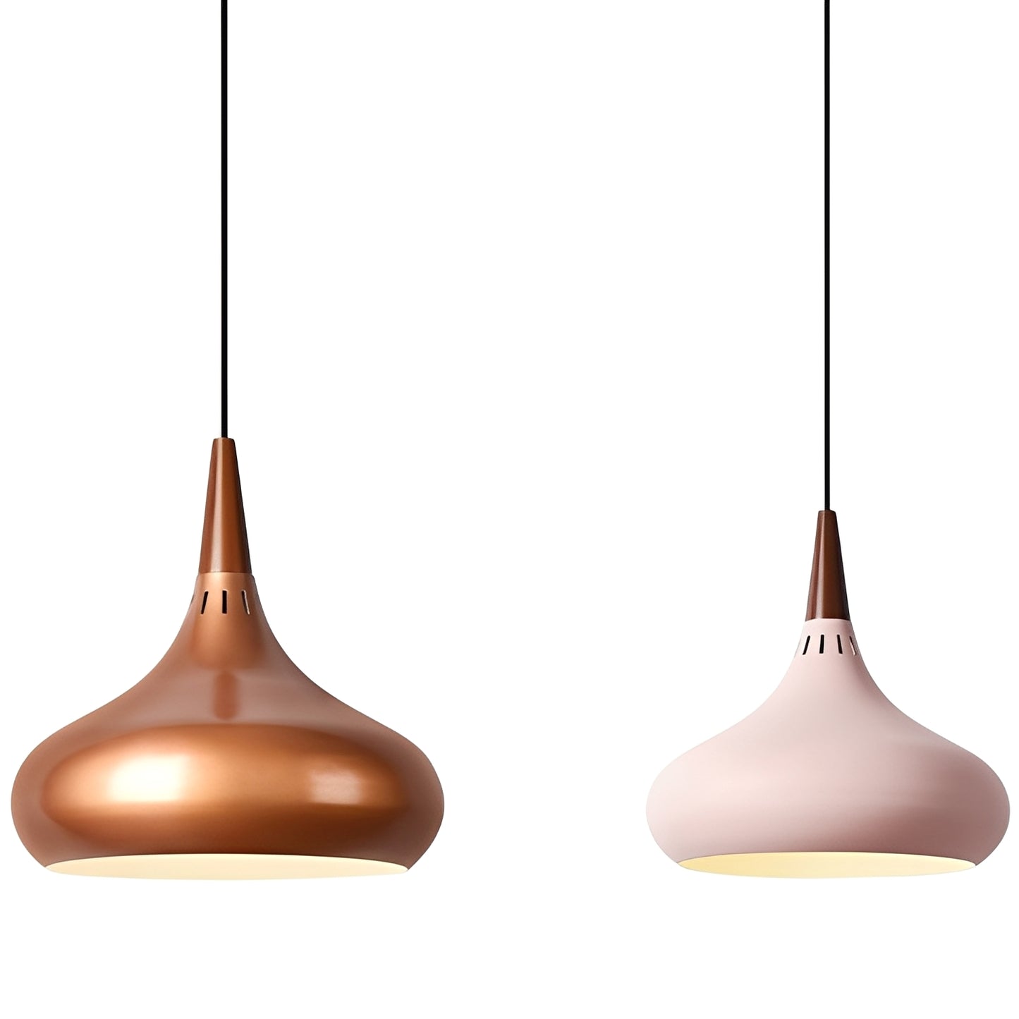 Shaira – Schlichte Holz-LED Pendelleuchte