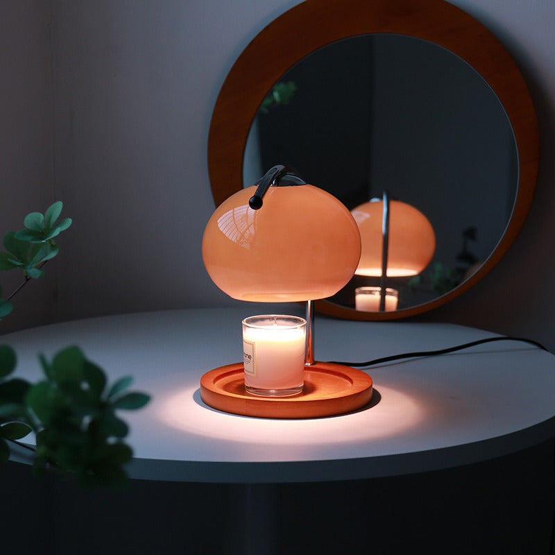 Mauri – Kerzenwärmer Lampe aus Holz