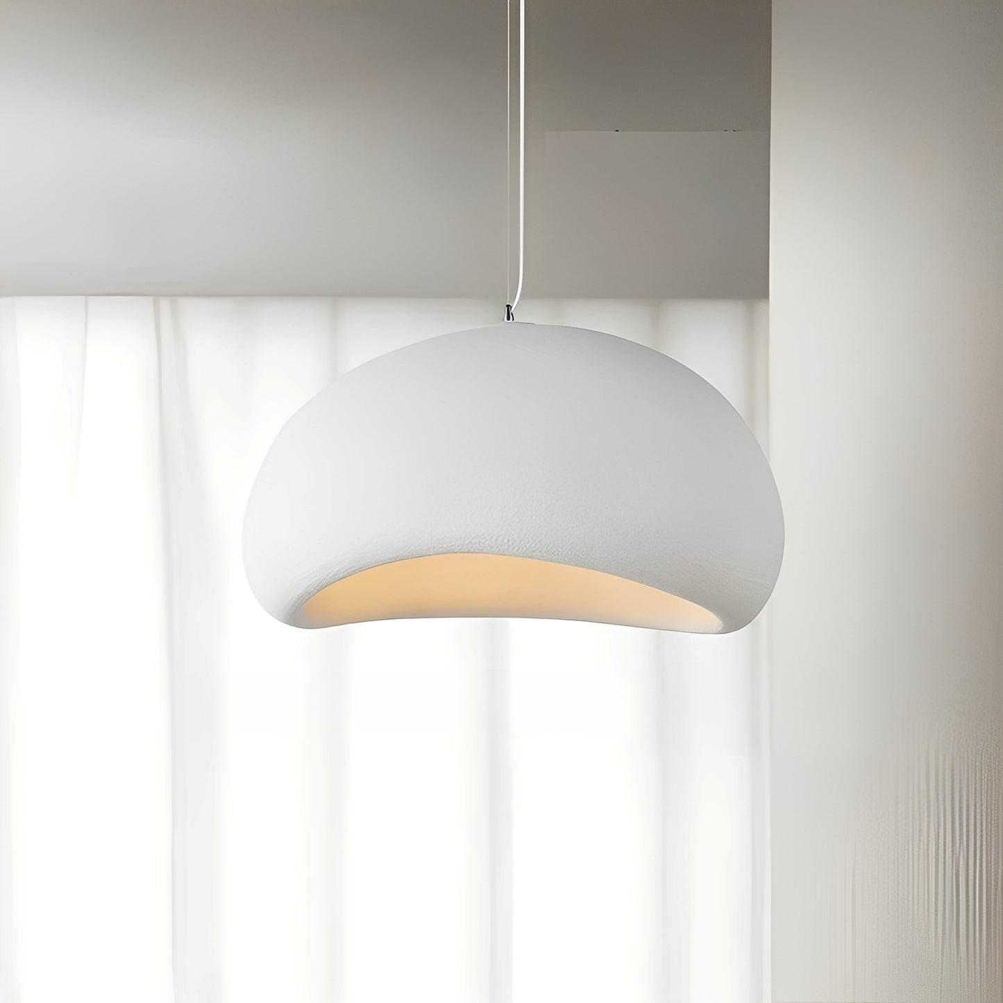Jisoo – Minimalistische Glas-Bohnen-Kronleuchte