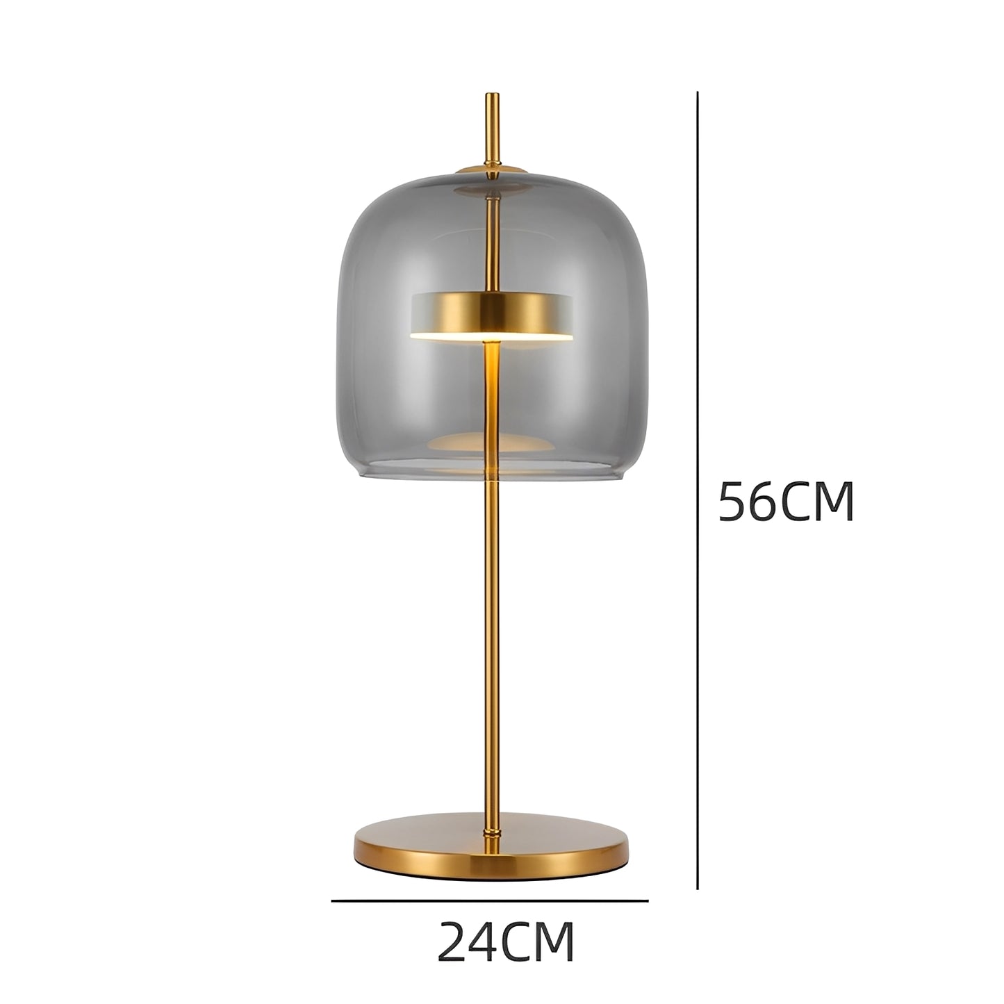 Kimel – Modern LED Glass Table Lamp
