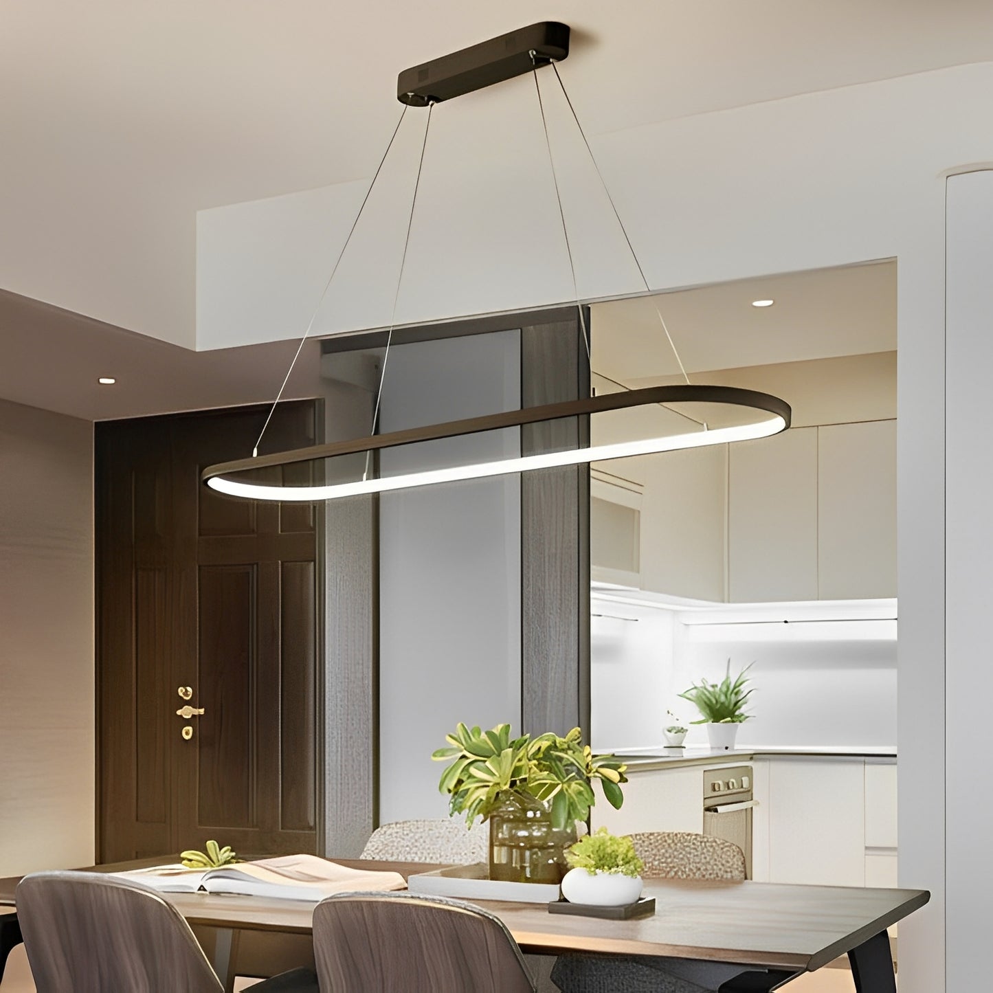 Roni – LED Acryl & Eisen Kronleuchter