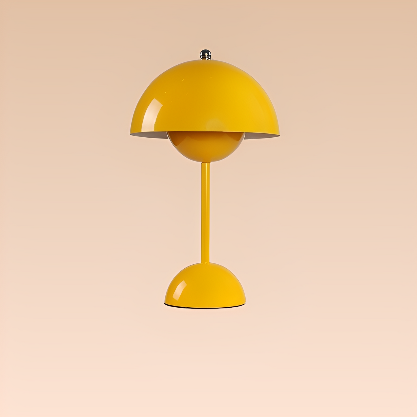 Isola – Mehrfarbige Pilzlampe aus Schmiedeeisen