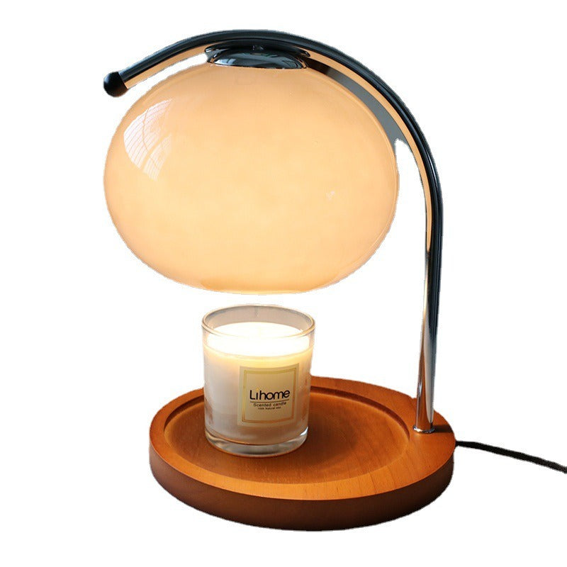 Mauri – Kerzenwärmer Lampe aus Holz