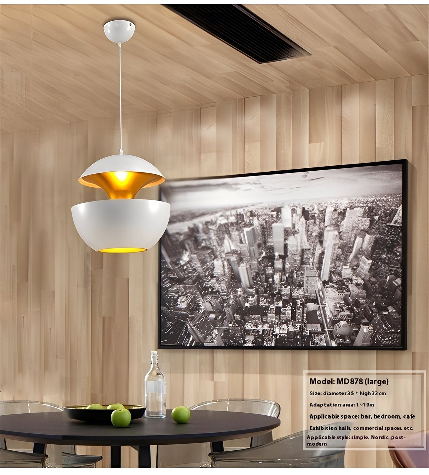 Soren – Nordic Minimalistische Nachttischlampe