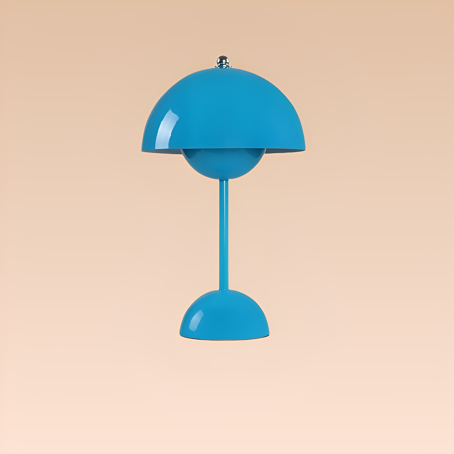 Isola – Mehrfarbige Pilzlampe aus Schmiedeeisen