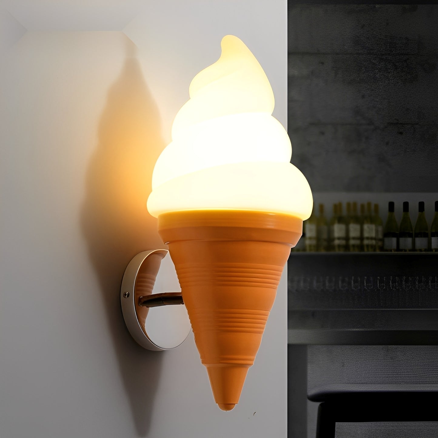 Gelato – Wandleuchte im Eiscreme-Design für verspielte Wohnakzente