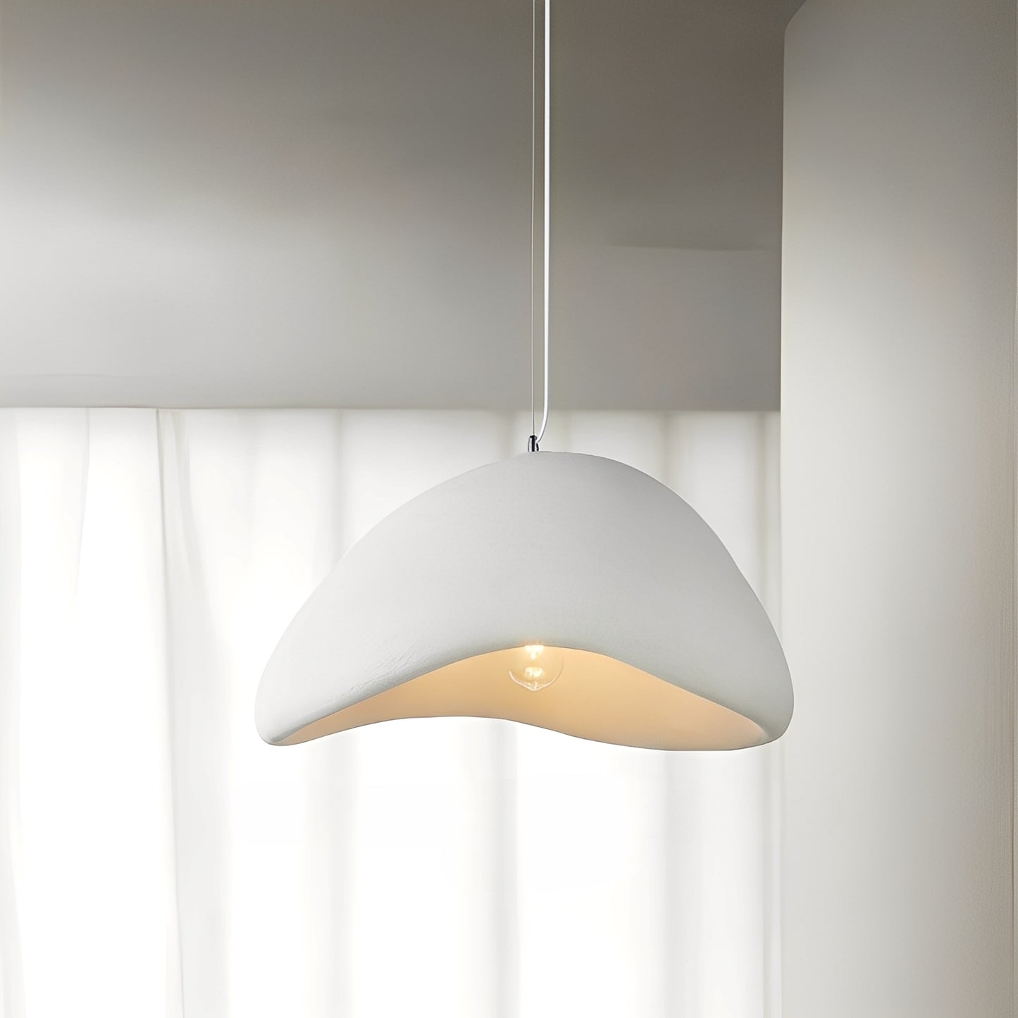 Jisoo – Minimalistische Glas-Bohnen-Kronleuchte
