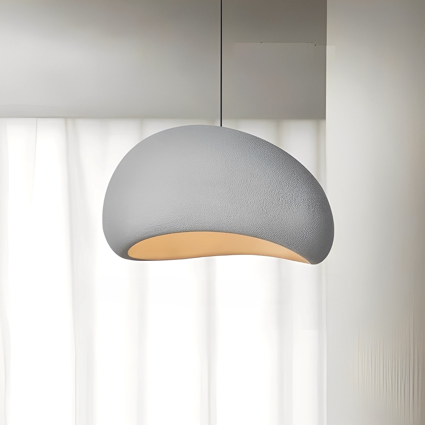 Jisoo – Minimalistische Glas-Bohnen-Kronleuchte