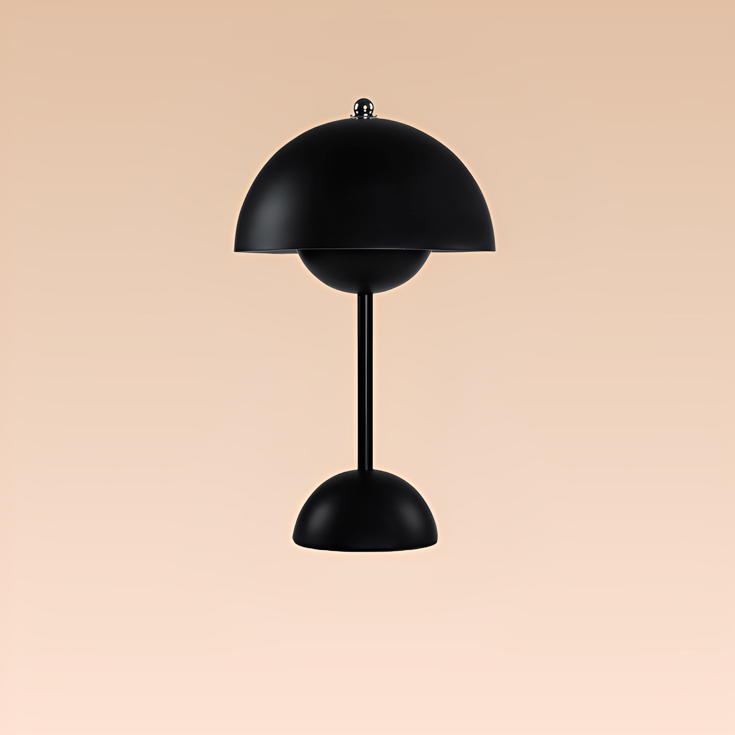 Isola – Mehrfarbige Pilzlampe aus Schmiedeeisen