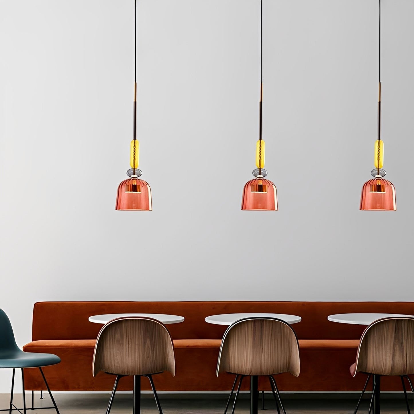Liv – Retro Macaron-Hängeleuchte im Nordic Style