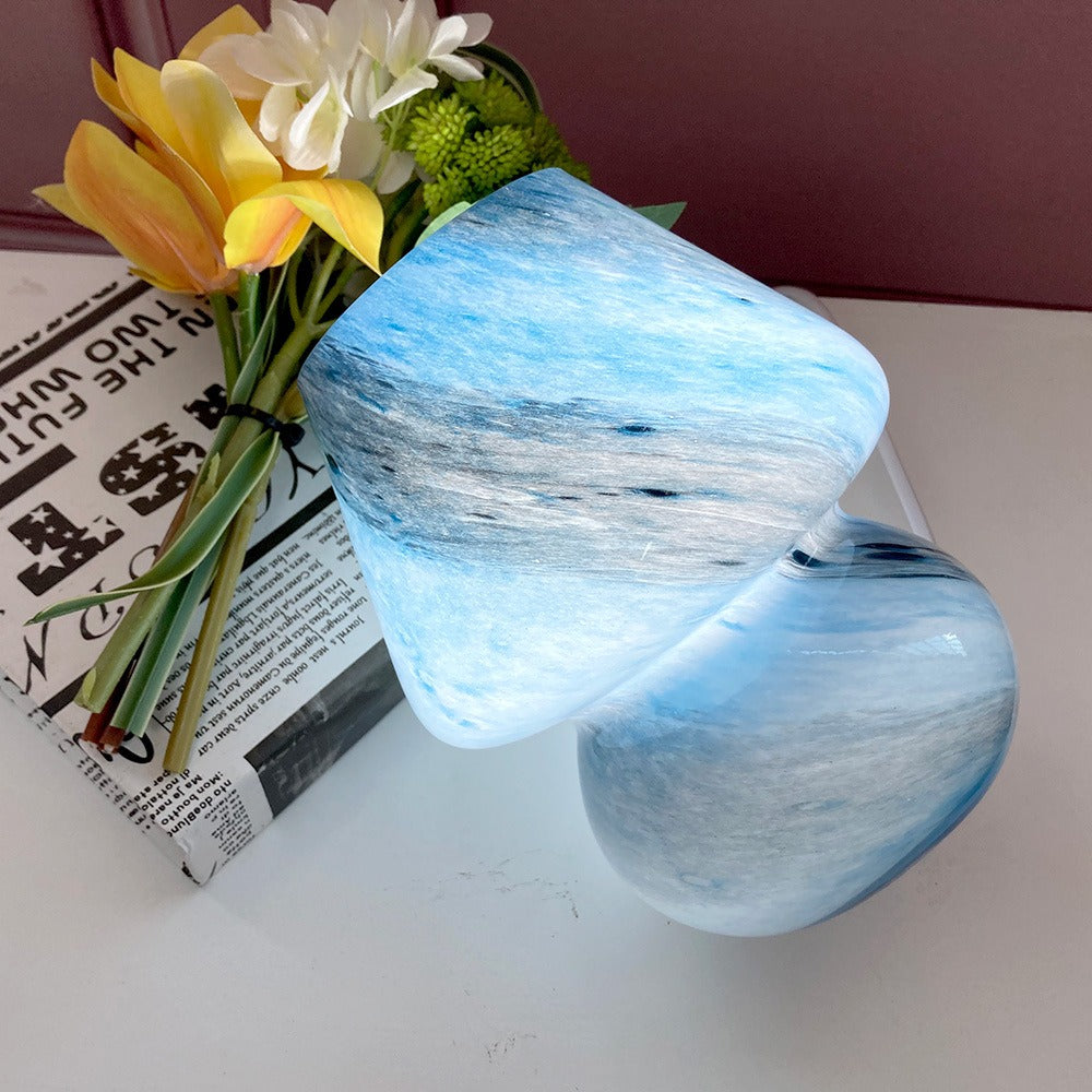 Yuna – Handgefertigte Glas Pilzlampe