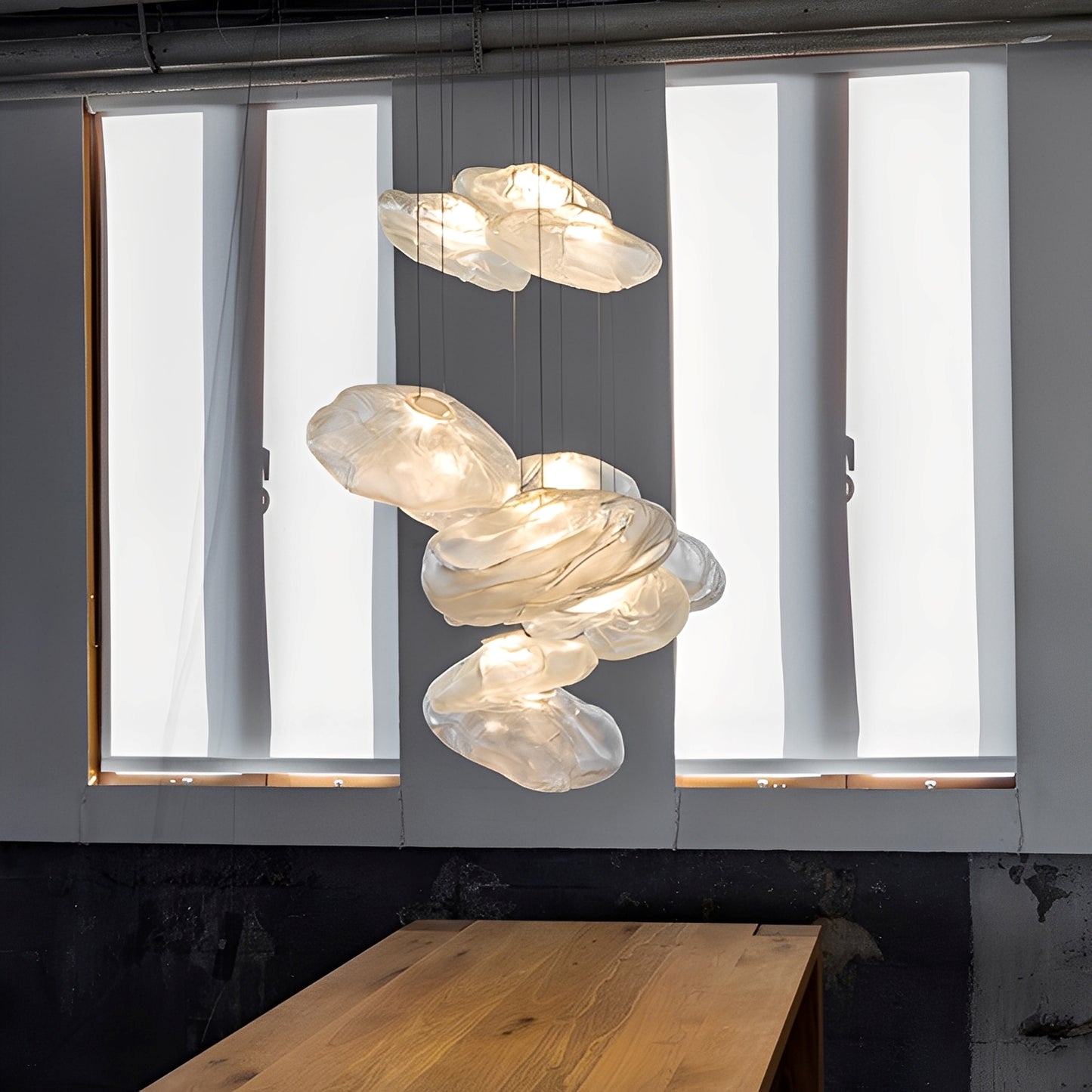 Dorian – Elegante LED-Glas-Pendelleuchte