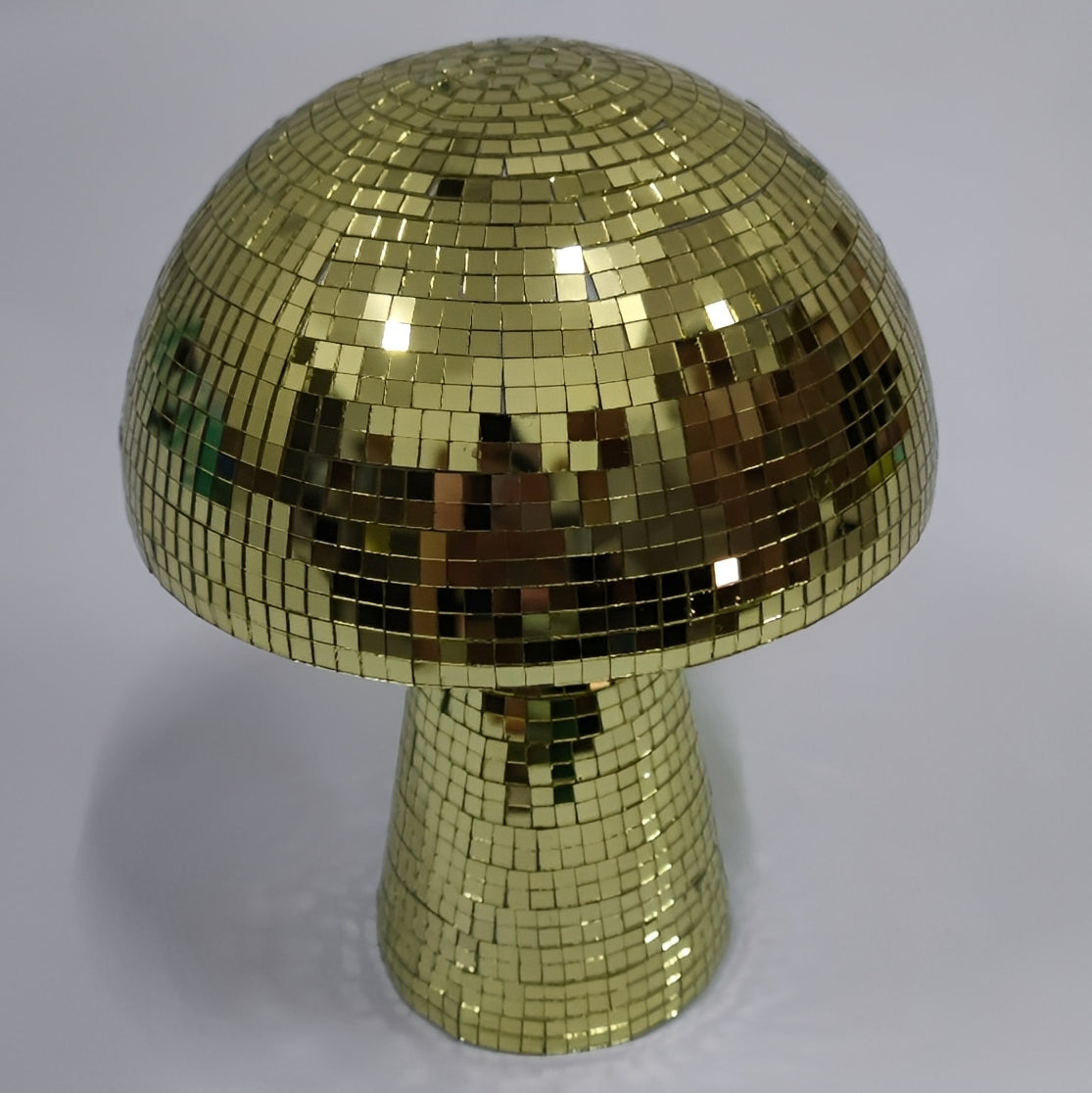 MiraMush – Handgefertigte Pilzlampe aus Spiegelglas
