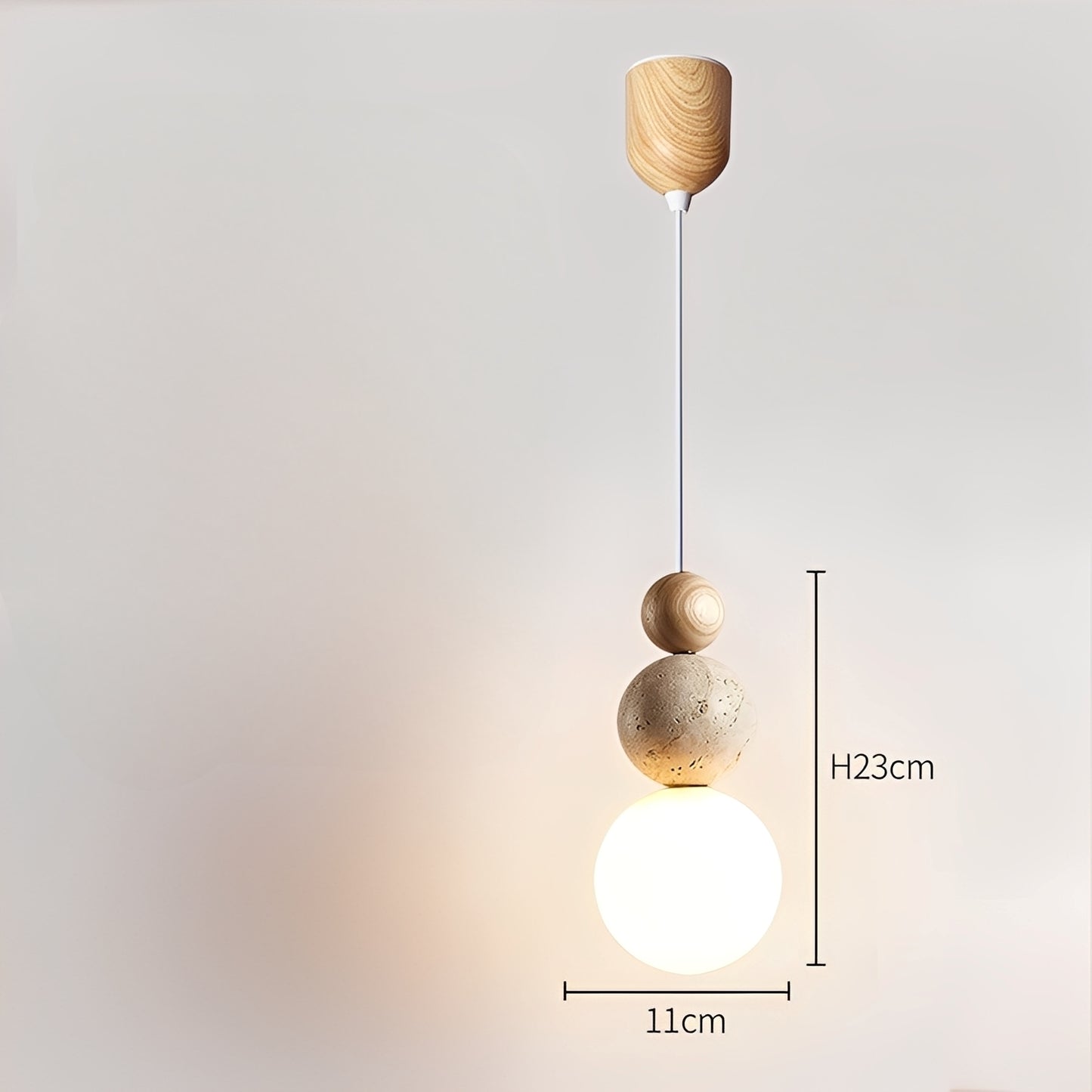 Noel – Amerikanische Pendelleuchte im Bauhaus-Stil