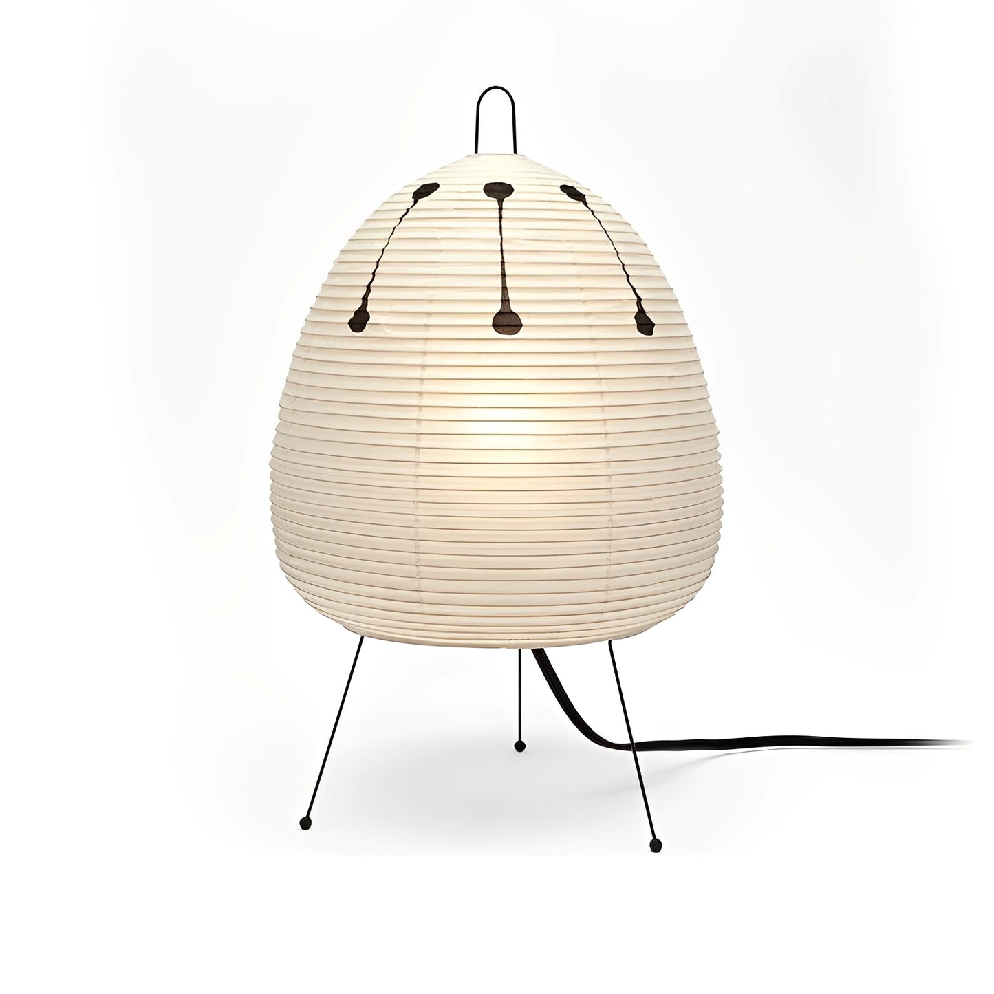 Suki – Japanische Tischlampe mit Reispapier-Schirm