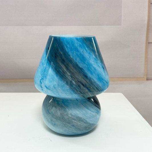 Yuna – Handgefertigte Glas Pilzlampe