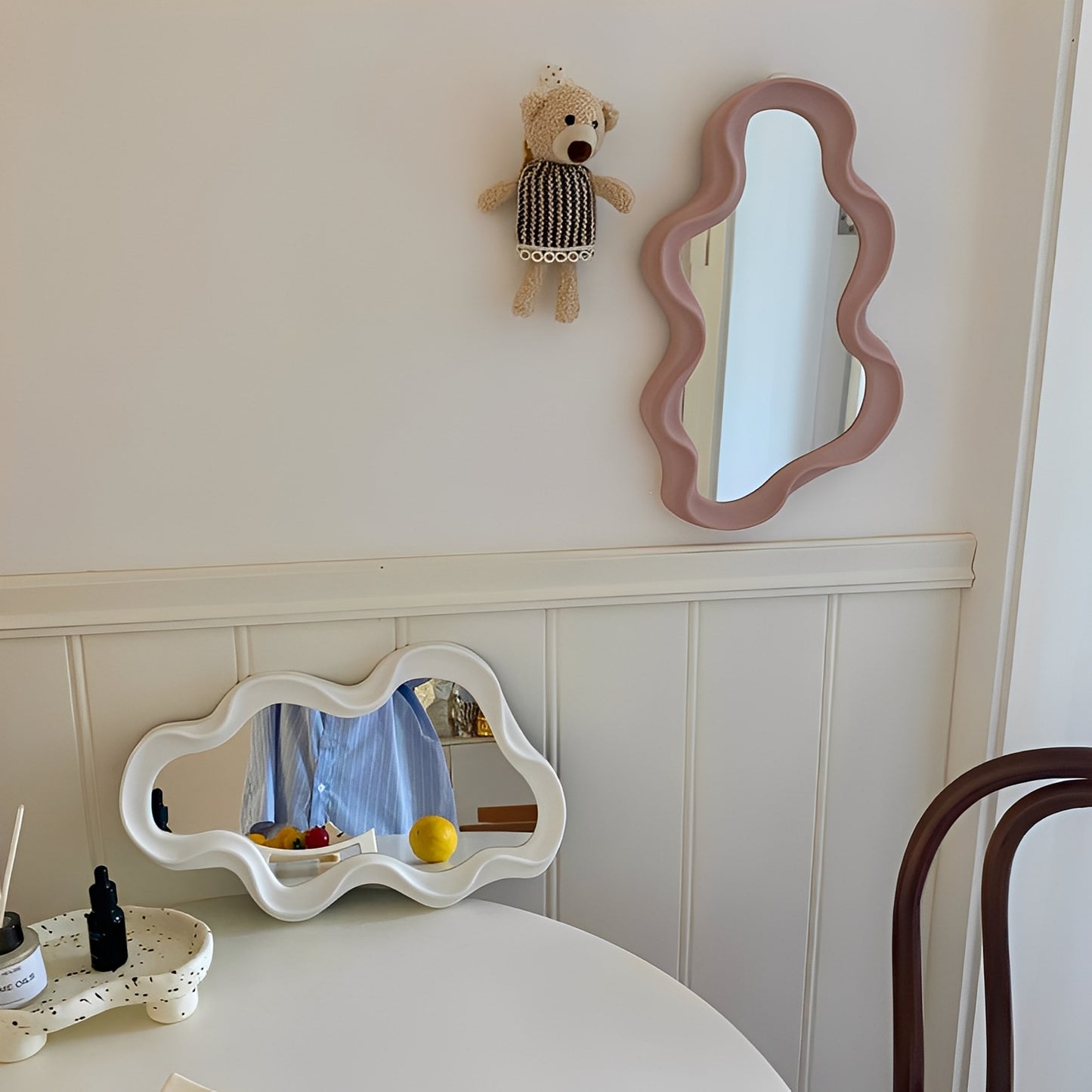 Yoli – Wolken-Design Wandspiegel