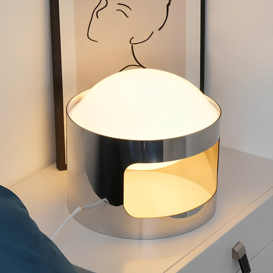 Lior – Edelstahl-Tischlampe im modernen Luxusstil