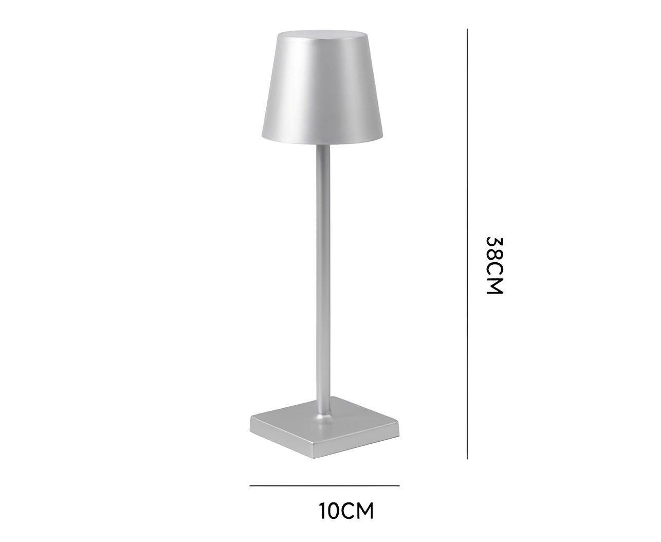 Isla – Aufladbare Aluminium LED Tischlampe