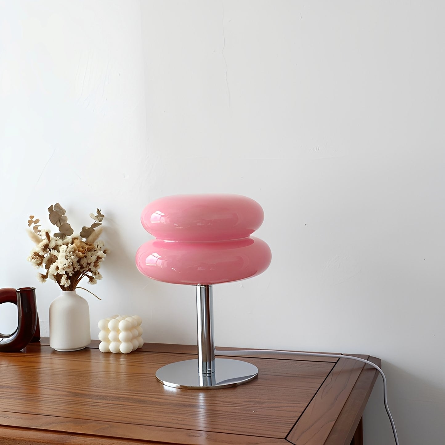 Elodie – Nordische Glas-Tischlampe