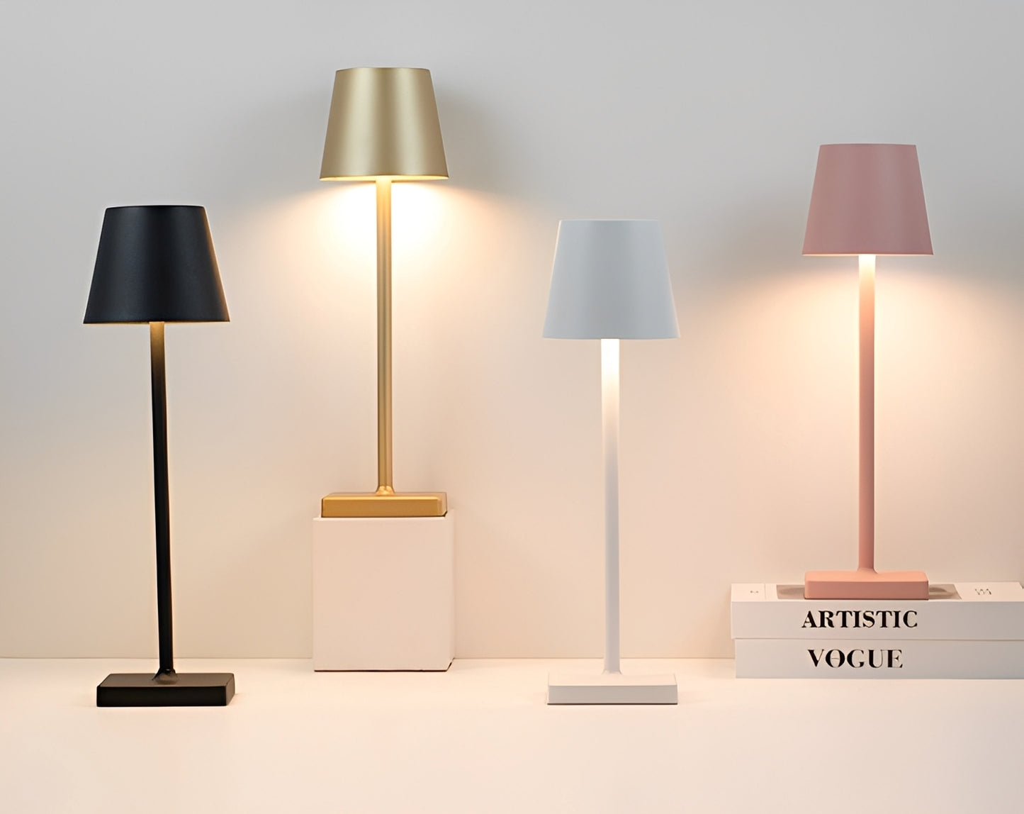 Isla – Aufladbare Aluminium LED Tischlampe