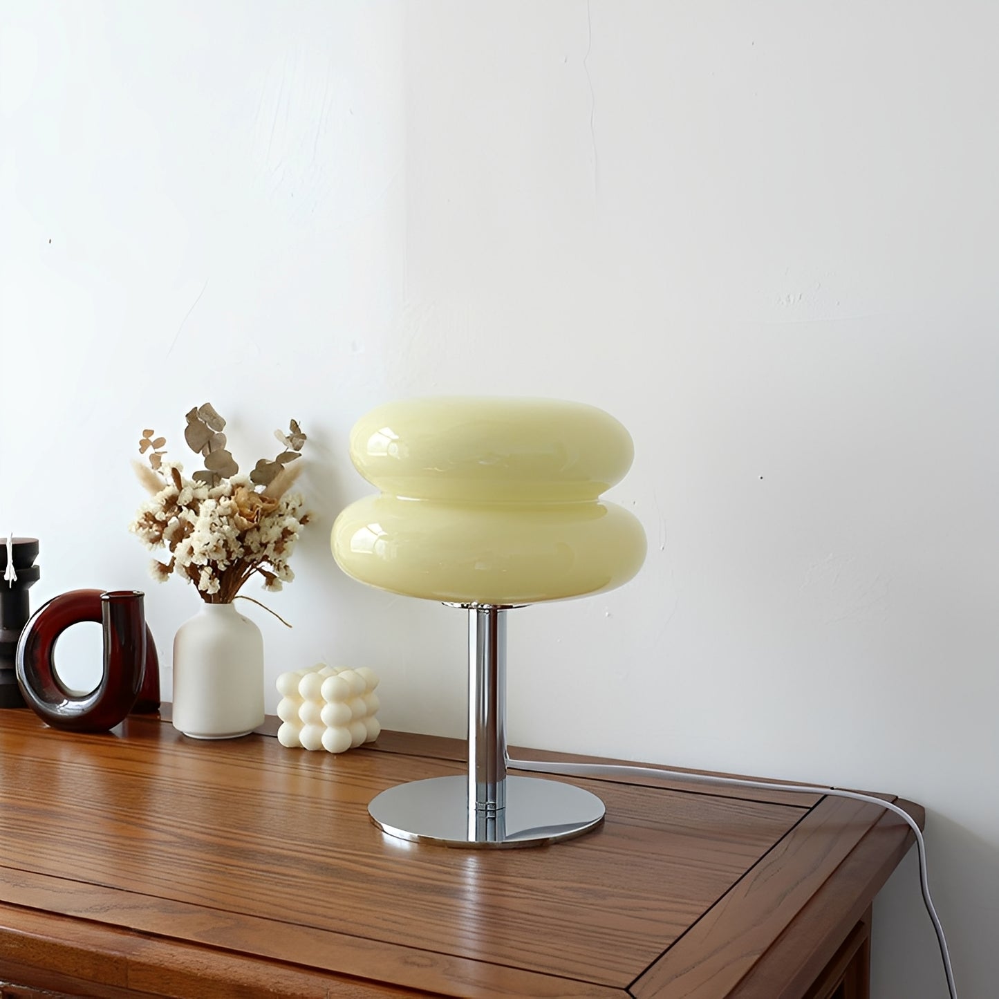 Elodie – Nordische Glas-Tischlampe