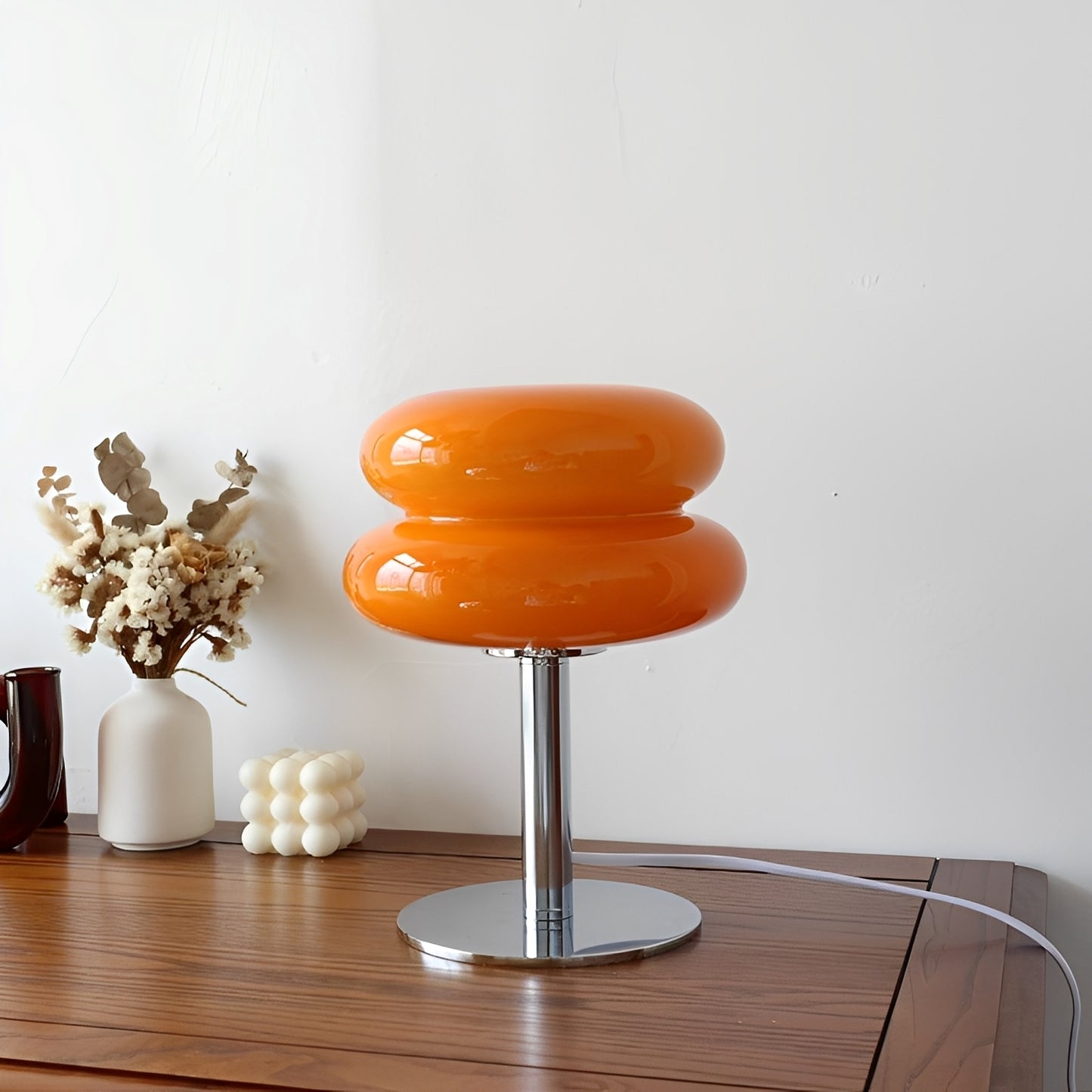 Elodie – Nordische Glas-Tischlampe