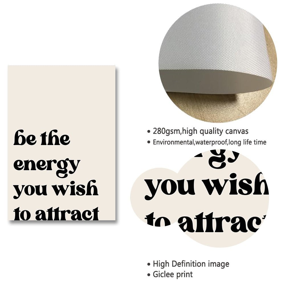 WishMuse – Inspirierendes Poster zum Gesetz der Anziehung