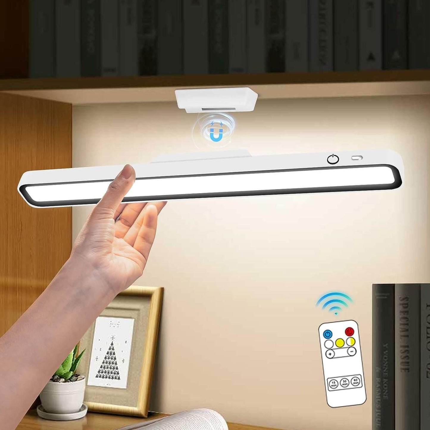 TouchBeam – Magnetische LED-Tischlampe mit Akku