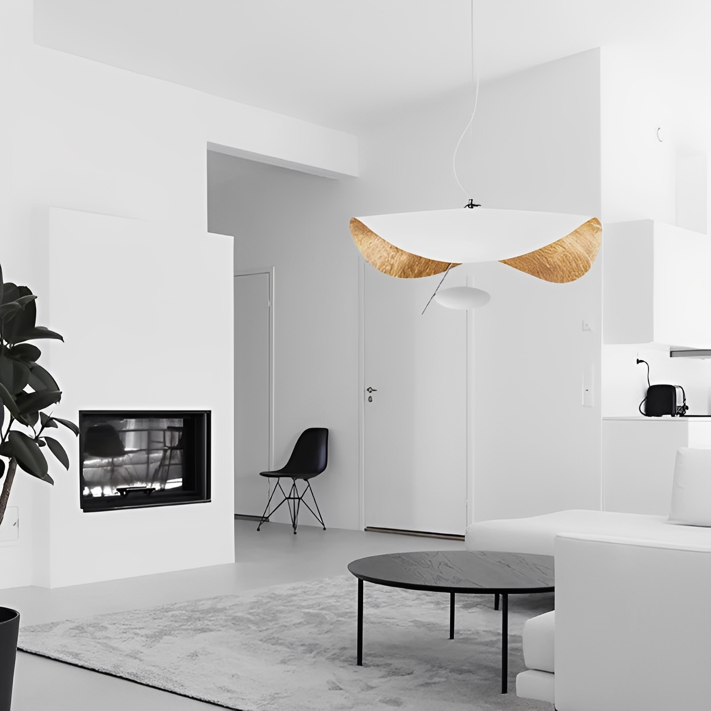 Vega – Postmoderne UFO-Pendelleuchte im Nordic-Stil