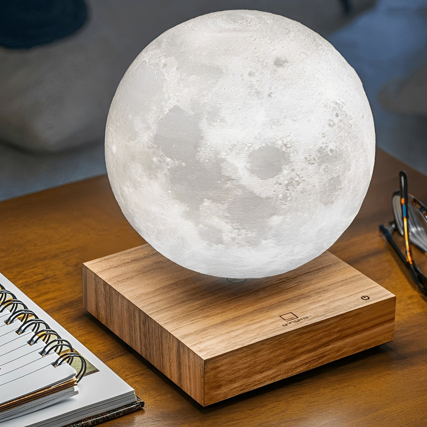 Lunaris – Schwebende 3D-Mondlampe