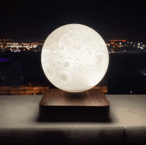 Lunaris – Schwebende 3D-Mondlampe