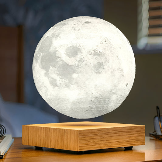 Lunaris – Schwebende 3D-Mondlampe