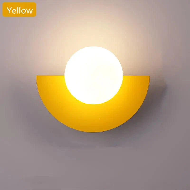Nordische Mondwandlampe