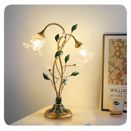 Ella – Französische Blumentischlampe