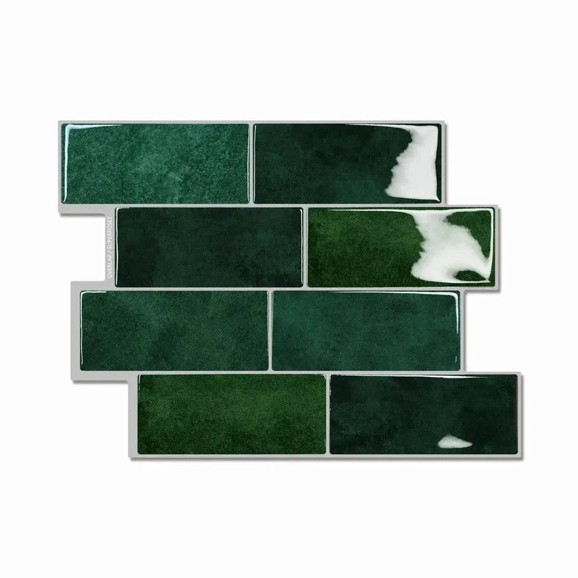 Siena – 3D Epoxy Wandaufkleber in Fliesenoptik