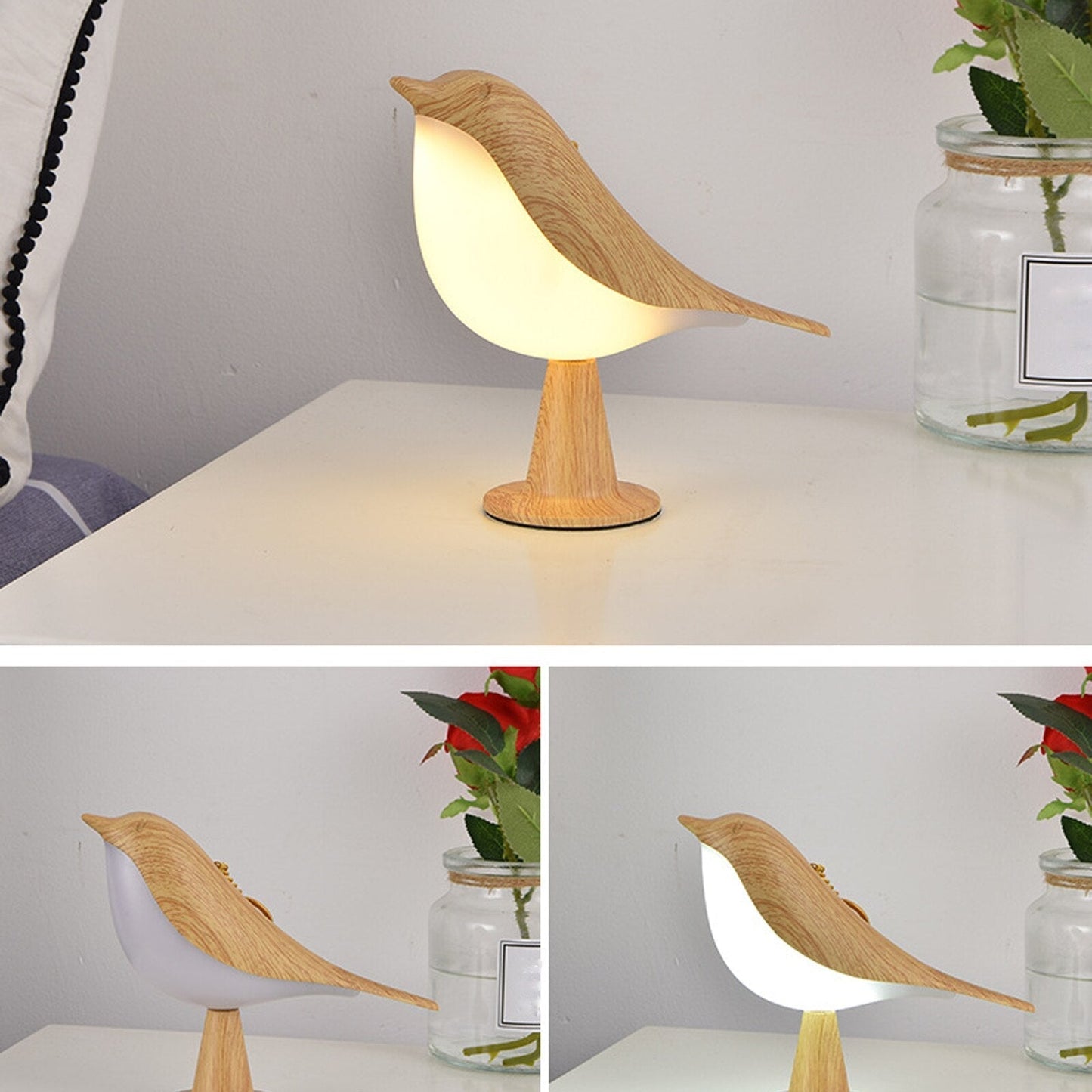 Elvina – Kreative Magpie Aromatherapie LED-Lampe