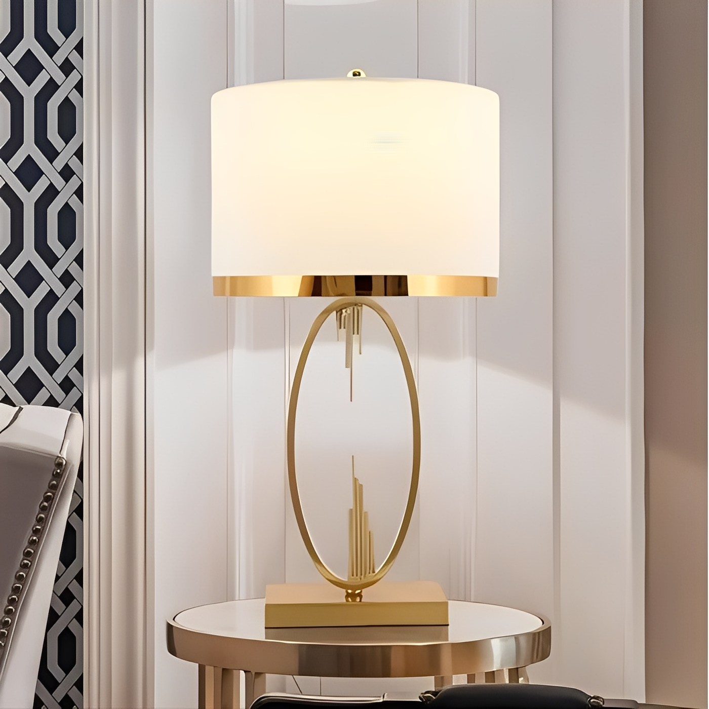 Miles – Luxus Tischlampe im Postmodernen Stil