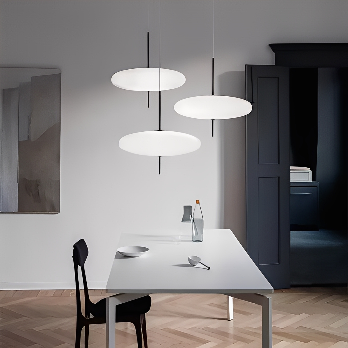 Rora – Nordischer UFO Kronleuchter