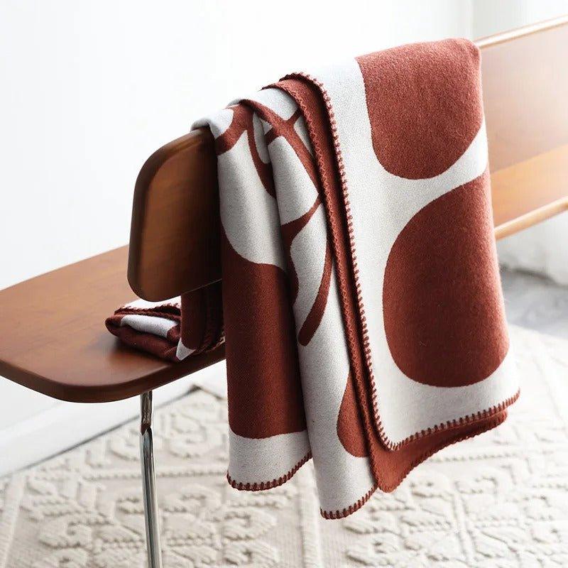 BohoNordic – Kuscheldecke im skandinavisch-ethnischen Stil