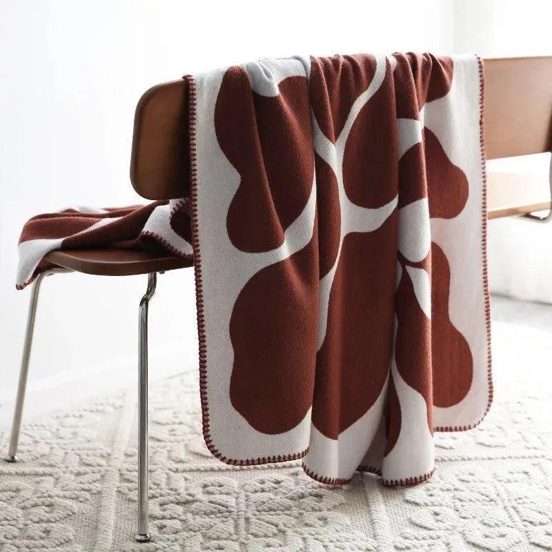Akemi – Jacquard-Cashmere-Decke