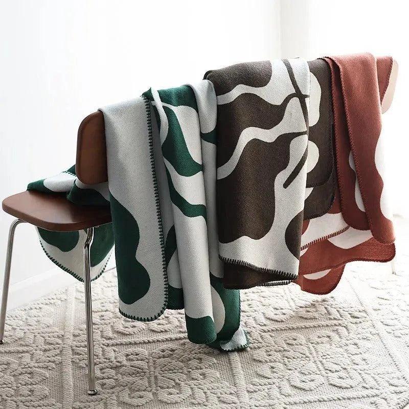 Akemi – Jacquard-Cashmere-Decke