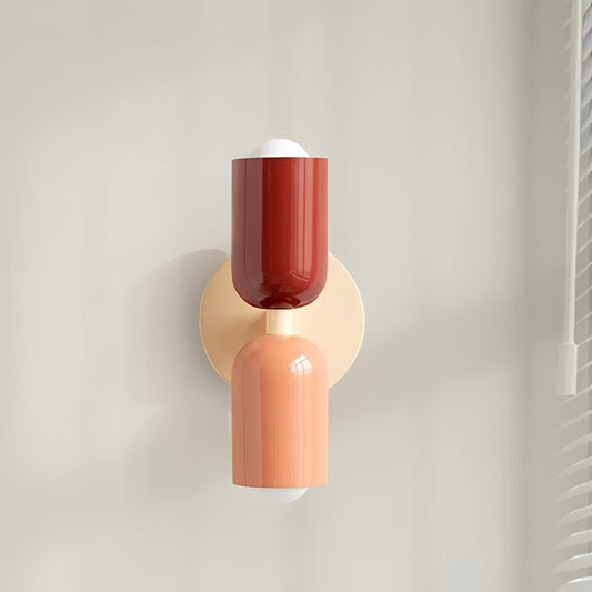 Eloise – Moderne Doppelkopf-Wandleuchte