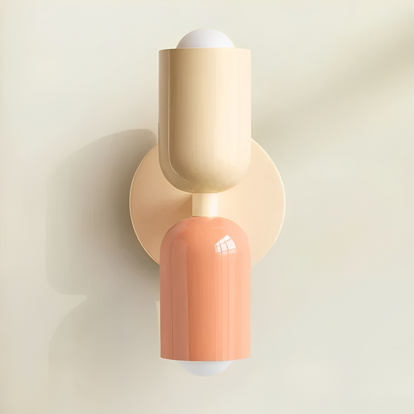 Eloise – Moderne Doppelkopf-Wandleuchte