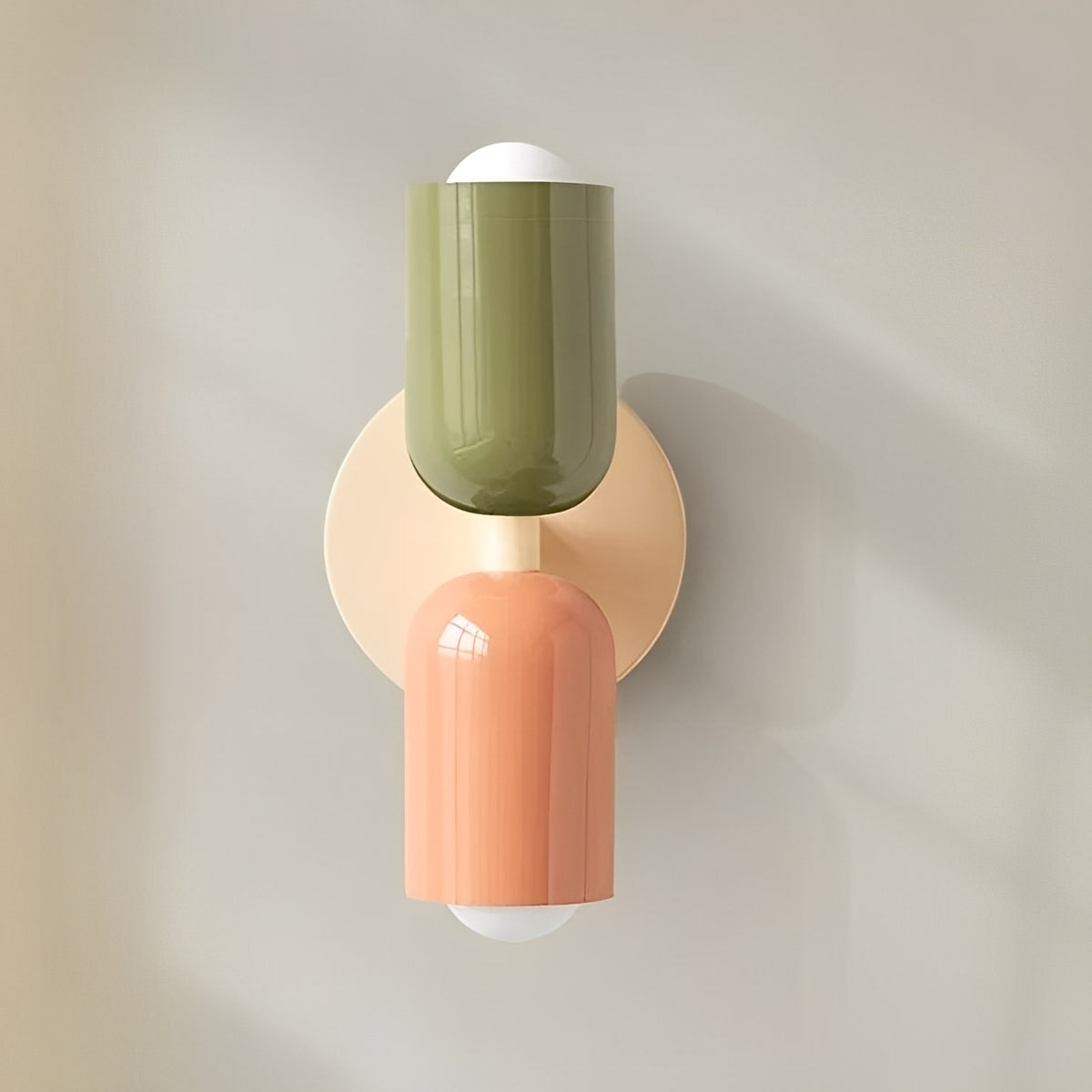 Eloise – Moderne Doppelkopf-Wandleuchte