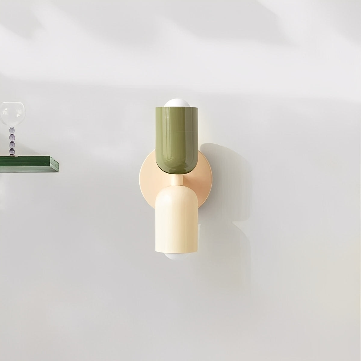 Eloise – Moderne Doppelkopf-Wandleuchte