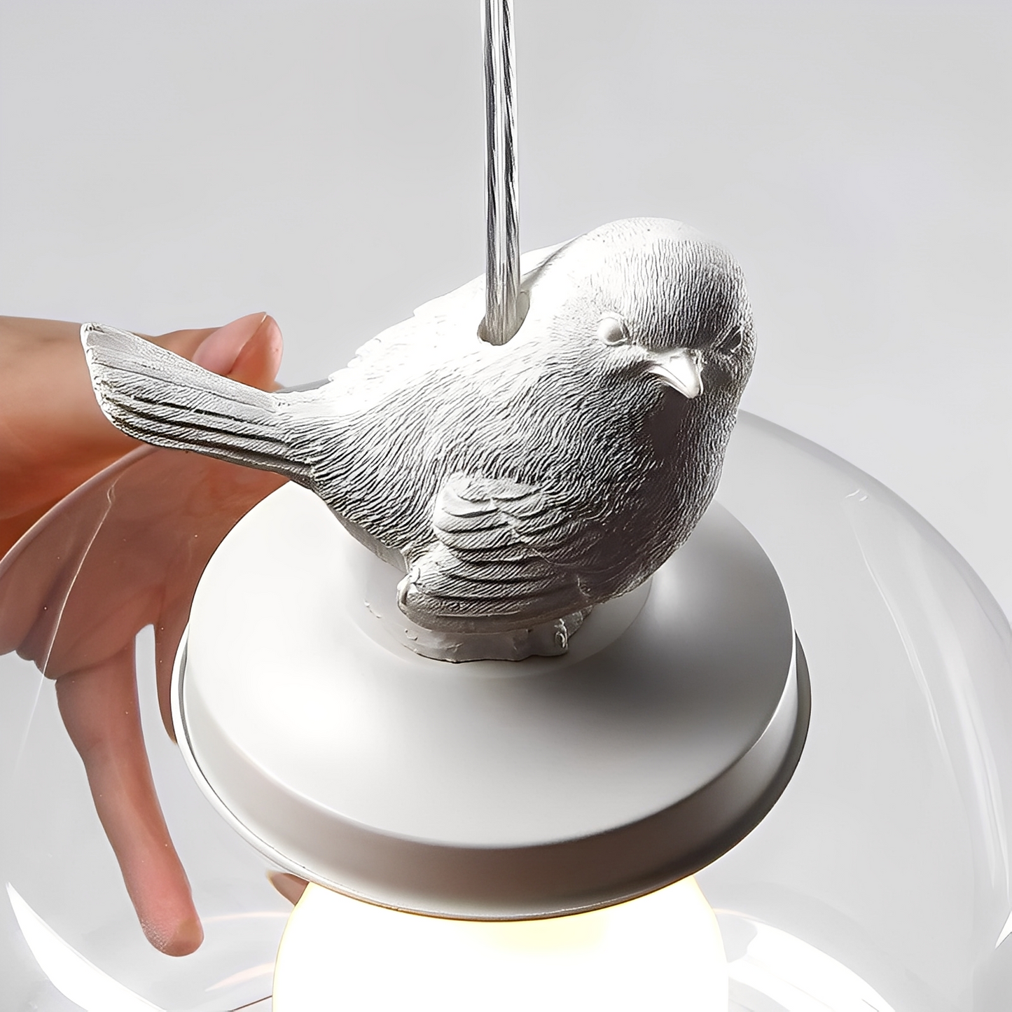 Aurel – Designer-Vogel-Hängeleuchte