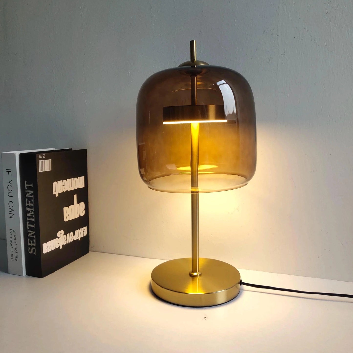Kimel – Modern LED Glass Table Lamp